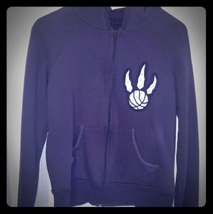 T.O Raptors Hoodie Bling logo